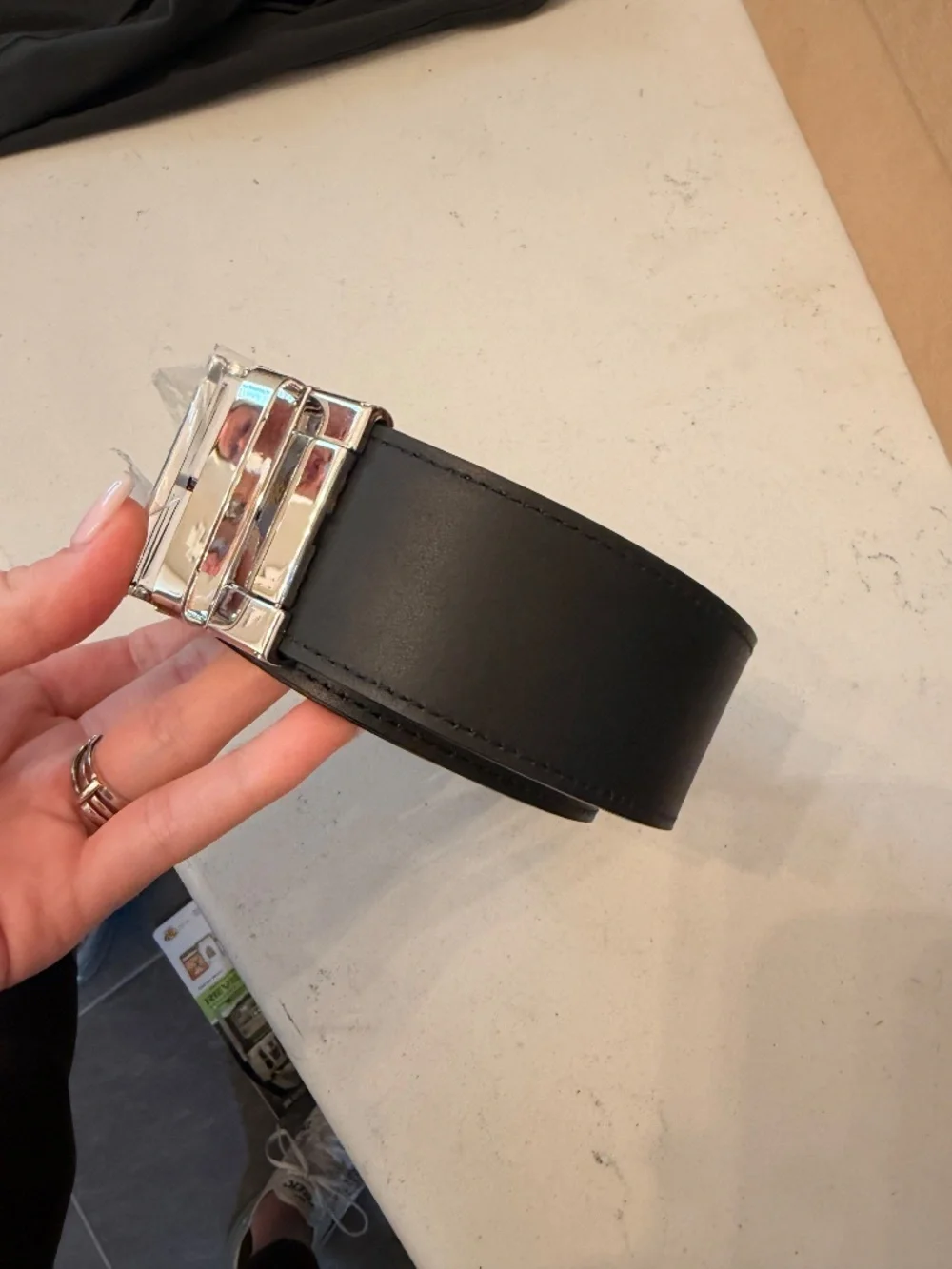 MCM designer belt